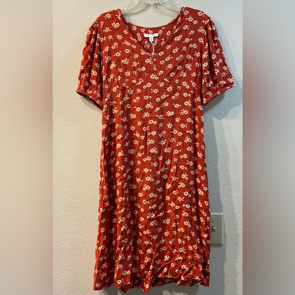 Floral midi dress